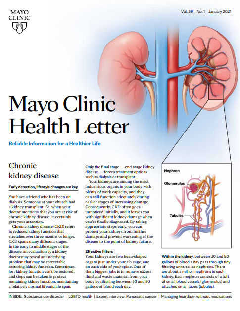 Title details for January 2021. Mayo Clinic Health Letter by Mayo Clinc - Available